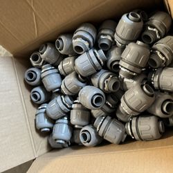 1/2 NPT Liquid Tight Electrical Conduit Connectors 