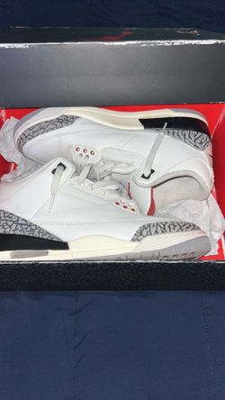 jordan 3 white cement size 8.5