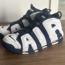 Nike Air More Uptempo “Olympics” SIZE 12  (White/Navy/Gold)