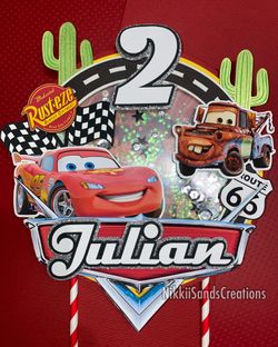 Cars Cake Topper