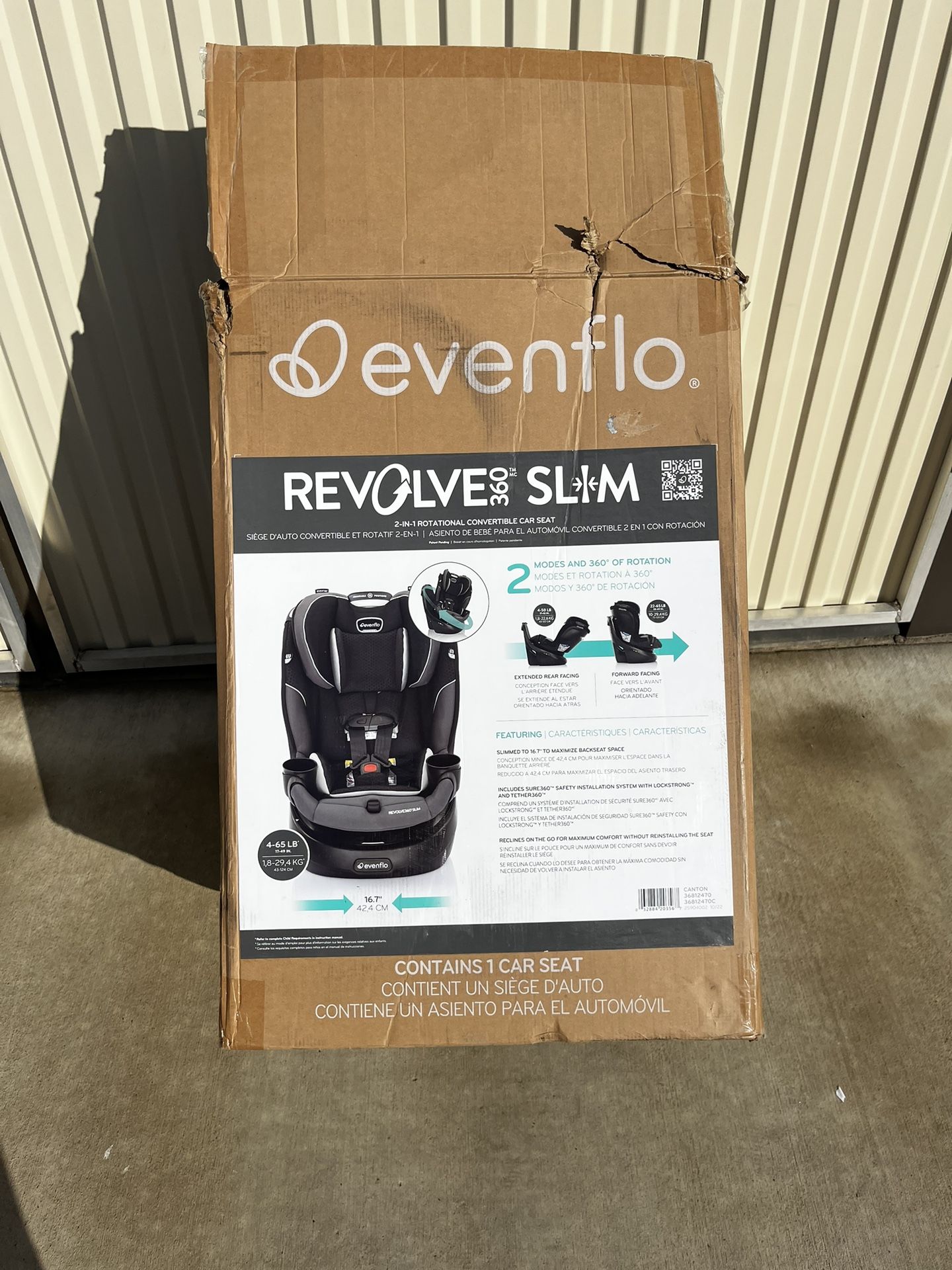 Evenflo Revolve 360 Slim Car Seat