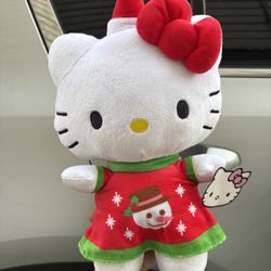 Hello Kitty Christmas Plush 