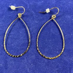 Gold Large Hoop Earrings