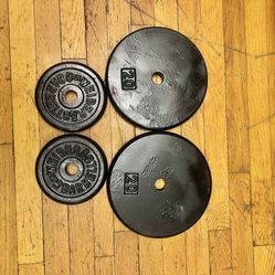 Weight Lifting Plates…Total 50 Pounds
