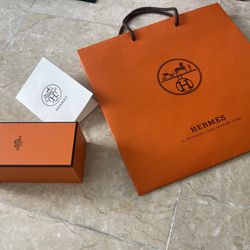 Hermes Shopping Bag And Box