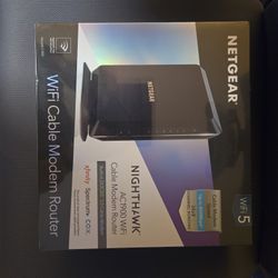 Netgear NIGHTHAWK AC1900 WIFI CABLE MODEM ROUTER