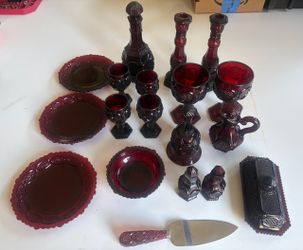 Avon Cape Cod Ruby Red Collection