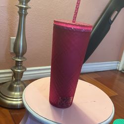 Starbucks Mexico Pink Jeweled Venti Cup 