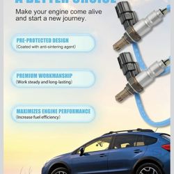 Honda / Acura O2 Oxygen Sensor 2PCS Upstream (3.0L 3.5L 3.7L) 