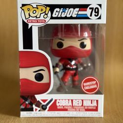 Funko Pop! G.I. ⭐️ Joe Cobra Red Ninja 🥷 #79