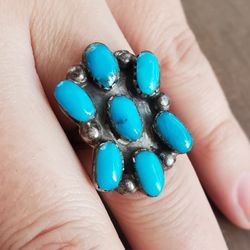 Sterling Silver Turquoise Ring