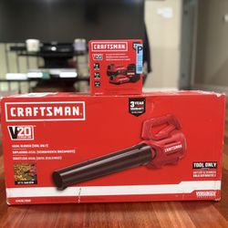 V20 20v 380-CFM 100-MPH Cordless Battery Handheld Leaf Blower With 2 Batteries 