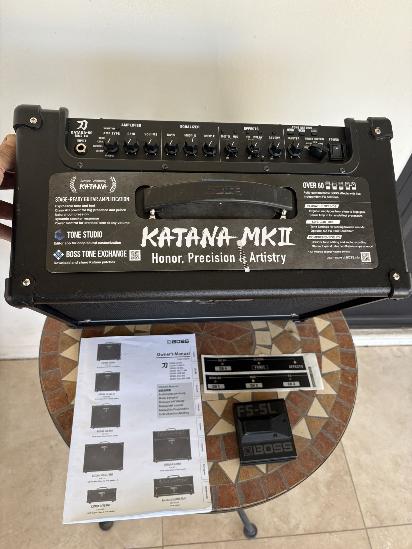Boss Katana 50 Mk II EX  Gen 3