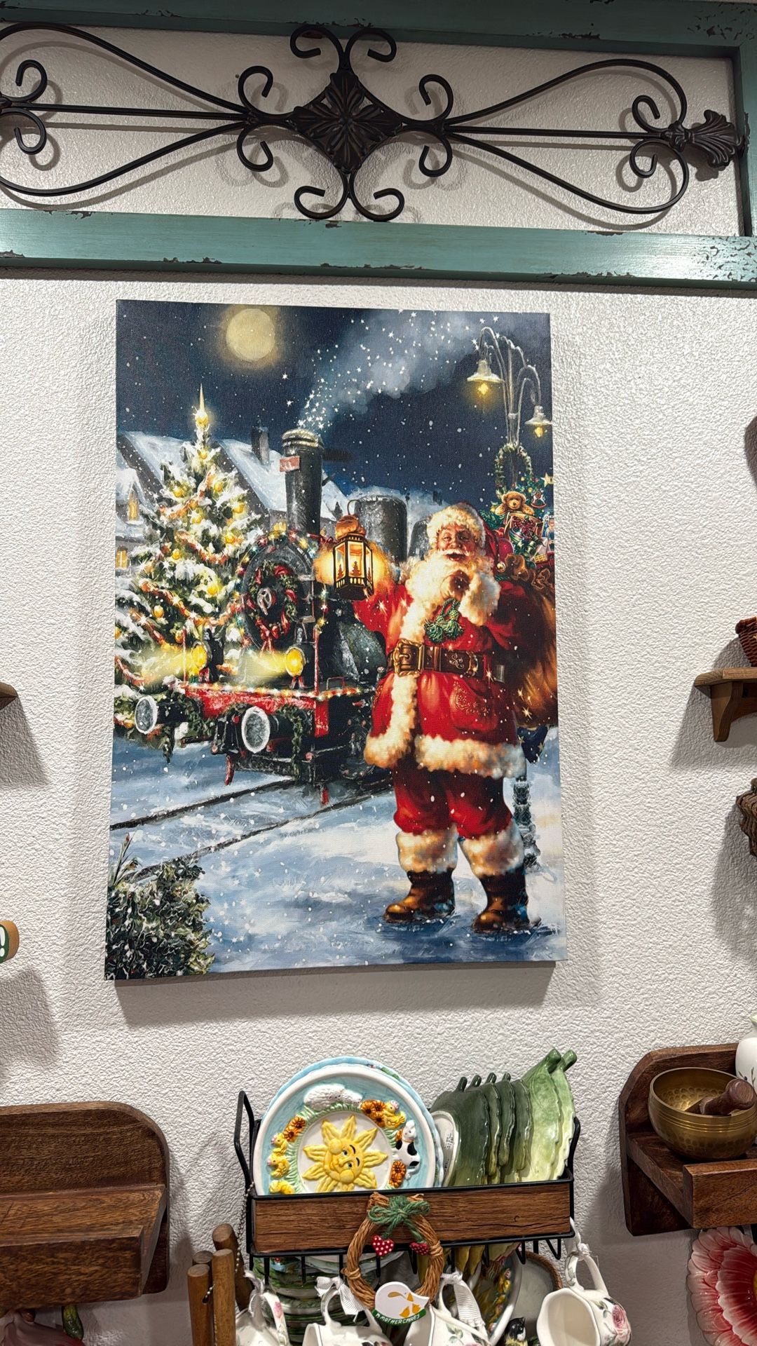 Santa Claus Picture Frame