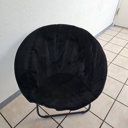 Furry Saucer Chair 