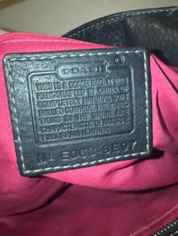 Black Coach Chelsea purse