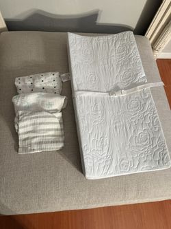 Contoured Waterproof Diaper Changing Pad