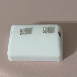 Moissanite 10k Gold Earrings