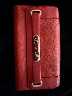 Coach Coral Leather Wallet