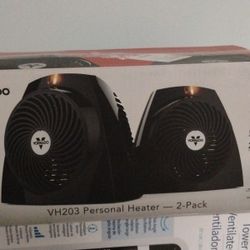 Vornado Personal Heater 2- pack