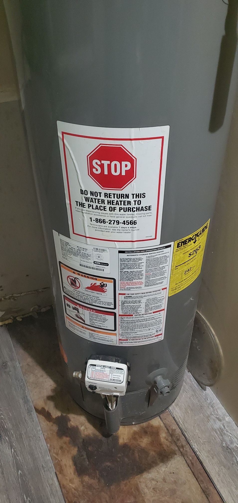 Rheem Gas Water Heater