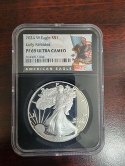2024 W Eagle Early Releases PF69 Ultra Cameo NGC