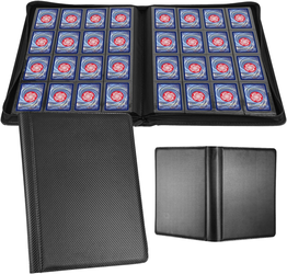 1000 Pockets, Premium PU Cover 16 Pocket Trading Card Binder