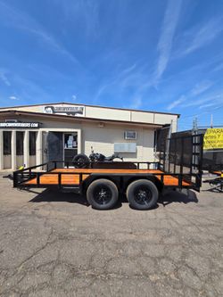 NEW UTILITY TRAILER / 84" WIDE X 14' LONG