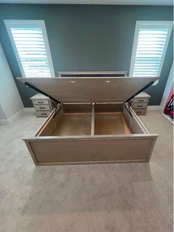 King Size Storage Bed Frame with Lift