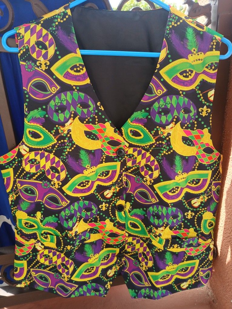 Mens Size Medium Costume Vest