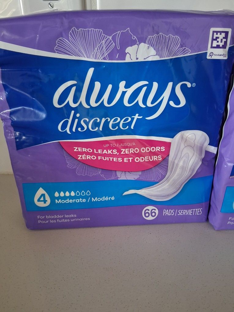 Always Discreet For Bladder Leaks Moderate