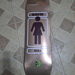 GIRL SKATEBOARD CO. ROWAN DAVIS PRO MODEL OG LOGO SKATEBOARD DECK SIZE 8.5