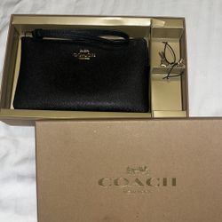 Coach Black Wallet 