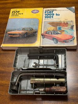 Fiat manuals and tool kit
