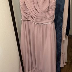 Formal Pink Gown/ Dress (size 14)