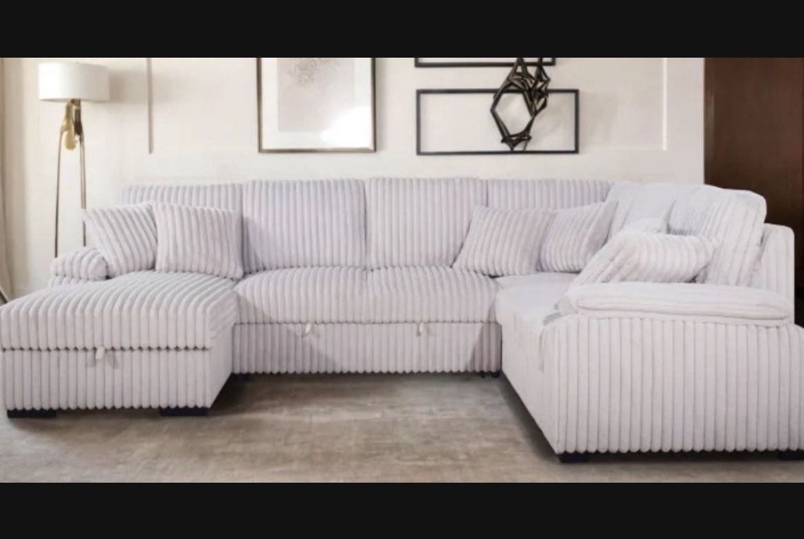Comfy ~ Soft Touch Sofa Sectional Sleeper