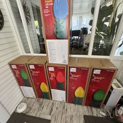 Jumbo LED Christmas light Outdoor Decoration (assorted Colors)