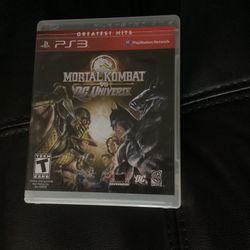 Mortal Kombat vs DC Universe (Sony PlayStation 3 PS3)