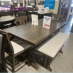 We Deliver! Dining set Table with 4 Chairs