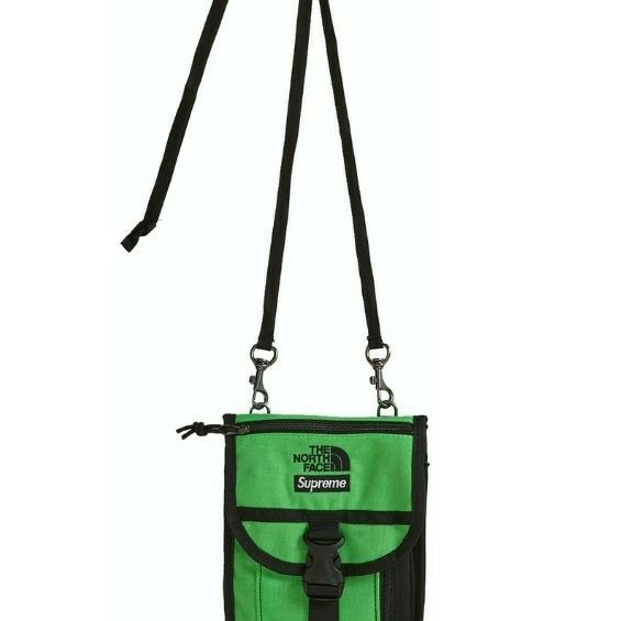 Supreme The North Face RTG Utility Pouch Bright Green