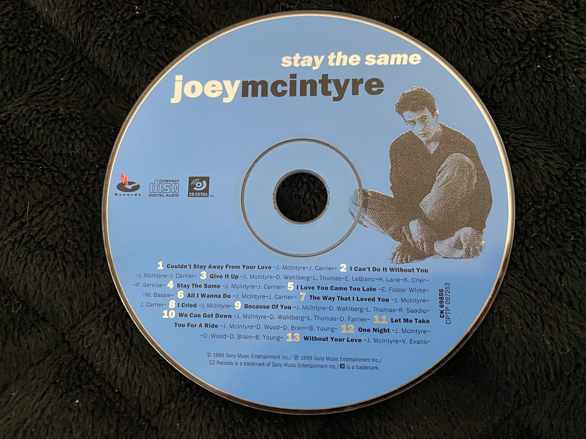 Joey Mcintyre Stay the Same Music CD