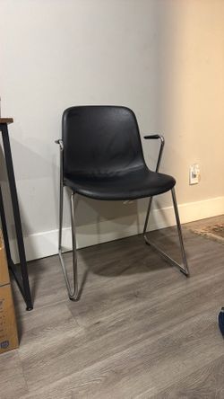 2 leather chairs
