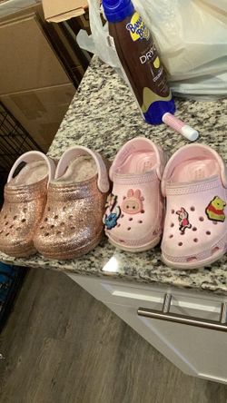 Kids Crocs Clogs Bundle – 2 Pairs size 6c