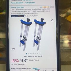 Folding Crutches