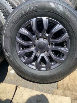 Ford 4 wheels rims tires