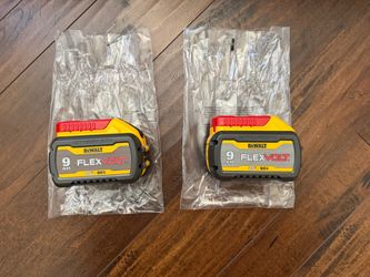 New 9Ah Dewalt FlexVolt Battery