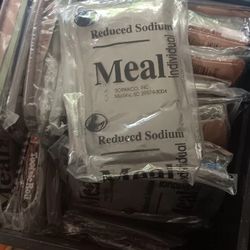 MRE'S/ MILITARY FOOD
