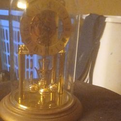 Gold clock