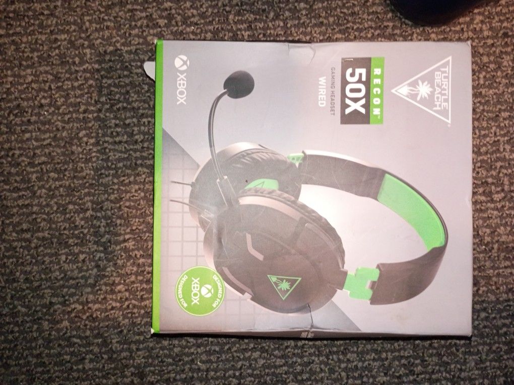Turtle Beach Recon 50x Gaming Headset Wired For Xbox And Xbox One