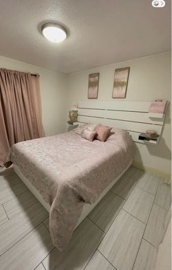 IKEA NORDLI White Headboard – $80